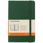 Moleskine Classic Hard Cover Ruled Notebook Myrtle Green