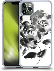Head Case Designs Officially Licensed Mai Autumn Black Beauty Floral Blooms Soft Gel Case Compatible with Apple iPhone 11 Pro Max