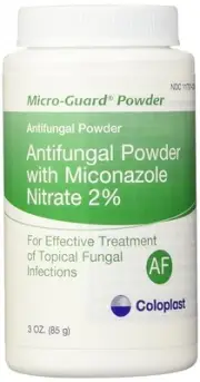 Coloplast Micro Guard Antifungal Powder Miconazole Nitrate Safe Effective 3oz