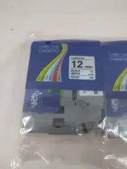 4-Pack Label Maker Tape for Brother TZe-231 TZ-231 Laminated P-Touch Label Maker