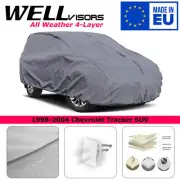 WELLvisors Water Resistant Car Cover 3-6899188SV For 98-04 Chevrolet Tracker SUV (for: Chevrolet)