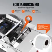 Semi-Automatic Round Bottle Labeling Machine, Adjustable, 17.75 kg, 0.875 m