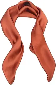 [DEARMAMY] Solid Color Silk Scarf Silk Scarf for Women Neck Scarves Neck Scarf Women Neckerchief Hair Scarf for Women Satin Scarf Pilots Flight Scarf Sailor Scarf Head Scarf Silk Neckerchief