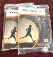 2 - NIB SWIFTWICK Valor Active Antimicrobial Prosthetic Sock - FREE SHIPPING