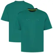 Aston Martin Aramco Cognizant F1 Large Logo T-Shirt - Green