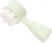AUTSUPPL Facial Cleansing Brush Pore Deep Cleansing Brush Handheld Massage Tool Face Washing Cleaner Silicone Double-sided