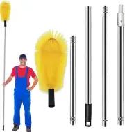 Gutter Cleaning Hose - Flexible Brush Head Gutter Cleaner Efficient Design - Gut