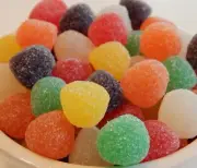 Spice Drops Sugar-Sanded Jelly Candy- BULK CANDY- 1/2 POUND