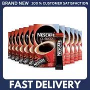 NESCAFE CLASICO Dark Roast Instant Coffee, 12 Boxes (84 Packets)