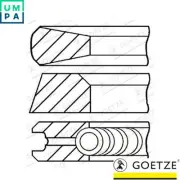 4x PISTON RING KIT 08-105500-00 FOR PEUGEOT DHY/D8C/DHX/D8B/DHW/DHV 1.9L 4cyl