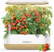 inbloom Hydroponics Growing System 12 Pods, Indoor Herb 12-pod, Elegant White