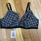 NWT Savage X Fenty Women's Remixed Plaid Bralette Plus Size 3X