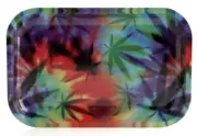 # Cannabis Leaf Ganja Weed Marijuana Rolling Case Tobacco Rolling Tray Herb