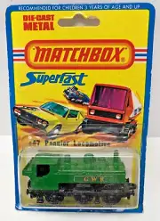 MATCHBOX SUPERFAST NO. 47 PANNIER LOCOMOTIVE IN BLISTERCARD M104
