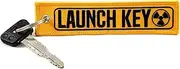 Bibber Buddy MotoMinds Launch Key Keychain - Great for Motorcycles, Cars, Scooters, Gifts, and More (1)