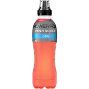 Powerade Berry Ice Zero Sports Drink Sipper Cap 600ml