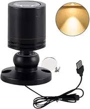 Miini Spotlight - Indoor spott Light | USB Powered LED Spotlight | Adjustable Small Up Lights | miini Jewelry Spotlight | Dimmable Plant Spotlight | focuss Lights Indoor | Picture Lights for Wall