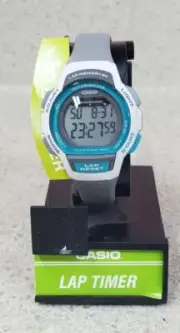 Casio LWS1000H-8AV, 10 Year Battery Watch, 100 Meter WR, 60 Lap Memory, 3 Alarms
