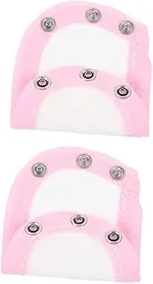 [OFFIGAM] 2pcs Bodysuit Extenders for Newborns Comfortable Cotton Lengthening for Girls Versatile Romper Companion for Easy Diaper Changes for Year Use