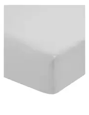 [Linen House] Remo Fitted Sheet in Silver