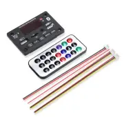 Bluetooth USB AUX TF FM Car Audio Digital Decoder Board Module Handsfree DIY Kit