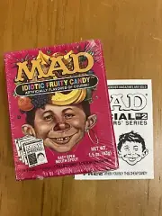 MAD Idiotic Fruity Candy Vintage Candy Sealed In Original Box Collectors Ed.