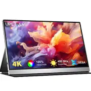 UPERFECT 15.6" 4K Monitor PC Screen Portable Monitor USB C 100%Adobe Gaming