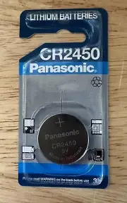 CR2450 Lithium Battery 3V Panasonic