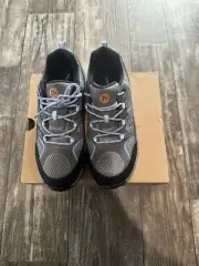 Merrell Moab 2 Low Kid's Sz 4M Gray Lace Up Waterproof Hiking Shoes MK162953