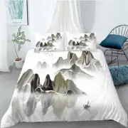 Trance Rope Line 3D Printing Duvet Quilt Doona Covers Pillow Case Bedding Sets