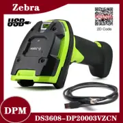 Zebra DS3608-DP20003VZCN Ultra Rugged DPM 1D/2D Handheld Barcode Scanner w Cable