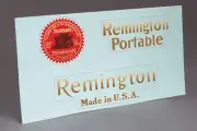 PRECUT REMINGTON PORTABLE WATER SLIDE DECAL for TYPEWRITER RESTORATION