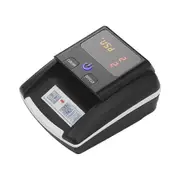 Portable Small Banknote Bill Detector Denomination Value Counter UV/MG/IR Detection with Battery Counterfeit Fake Money Currency Cash Checker Tester M