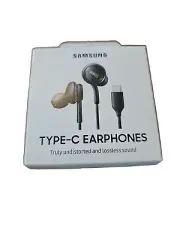 Original Samsung AKG Stereo Earbuds USB-C Braided Cable Earphones Headphones