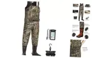 Hunting Waders with Boot Hanger & 600G Insulation, Waterproof 9 Next Camo Evo