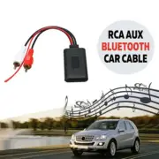 Car Audio Stereo Bluetooth AUX Receiver Module 2 RCA Interface Cable Adapter US