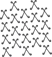 SUPVOX 200pcs Vine Fixing Straps Plastic Plant Clips Garden Ties Easy to Use No Tools Needed Suitable for Climbing Plants