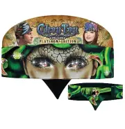 Chop Top Platinum: Medusa with Rhinestones Doo Rag Bandanna Head Wrap Capsmith
