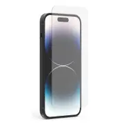 iPhone 15 Pro Triple Strength Tempered Glass Screen Protector - High Hardness, Stain-Proof, Anti-Scratch, Anti-Shatter, Anti-Glare, Retina Display Optimised