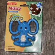 Nuby Soothing Teether Yogi Teether Elephant BPA Free