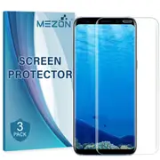 [3 Pack] Samsung Galaxy S9 Ultra Clear Edge-to-Edge Full Coverage Screen Protector Film by MEZON – Case Friendly, Shock Absorption (S9, Clear) – FREE EXPRESS