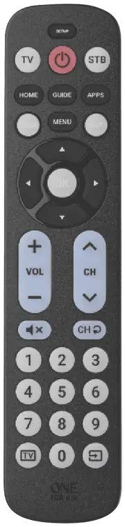 One For All Big Button Universal TV Remote Control