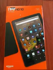 Amazon Fire HD 10 - Tablet - 10.1" - 1080p with Alexa - Full HD 9th Gen Black