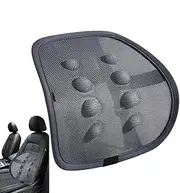 Lumbar Support with Breathable Mesh - Breathable Car Lumbar Support | Chair Massage Cushion, Auto Pad Cushion, Chair Pad with Massage for Wheelchair, Back Stress