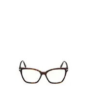 Geometric frame flat mirror 53 White