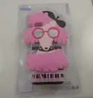 For Iphone 5 5S SE i phone case back cover poodle Paris bonjour pink black dog