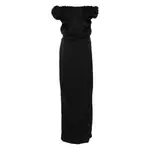 [Vivienne Westwood] Vivienne Westwood Ginnie Amber Off-shoulder Maxi Dress 44 IT BLACK