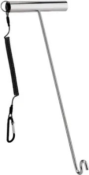 PHLKJL Stainless Steel Fishing Hook Remover，Dehooker Tool,Push/Pull Hook Remover