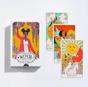 Modern Witch Tarot Deck by Lisa Sterle, 78-Card Deck with Instruction Book
