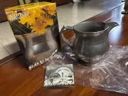 NOS Wilton Pewter Armetale Country 48oz Bason Pitcher Oven to Tableware 132-061